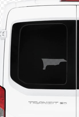 FORD TRANSIT MEDIUM/HIGH ROOF DRIVER SIDE REAR CARGO DOOR WINDOW - (SOLID)