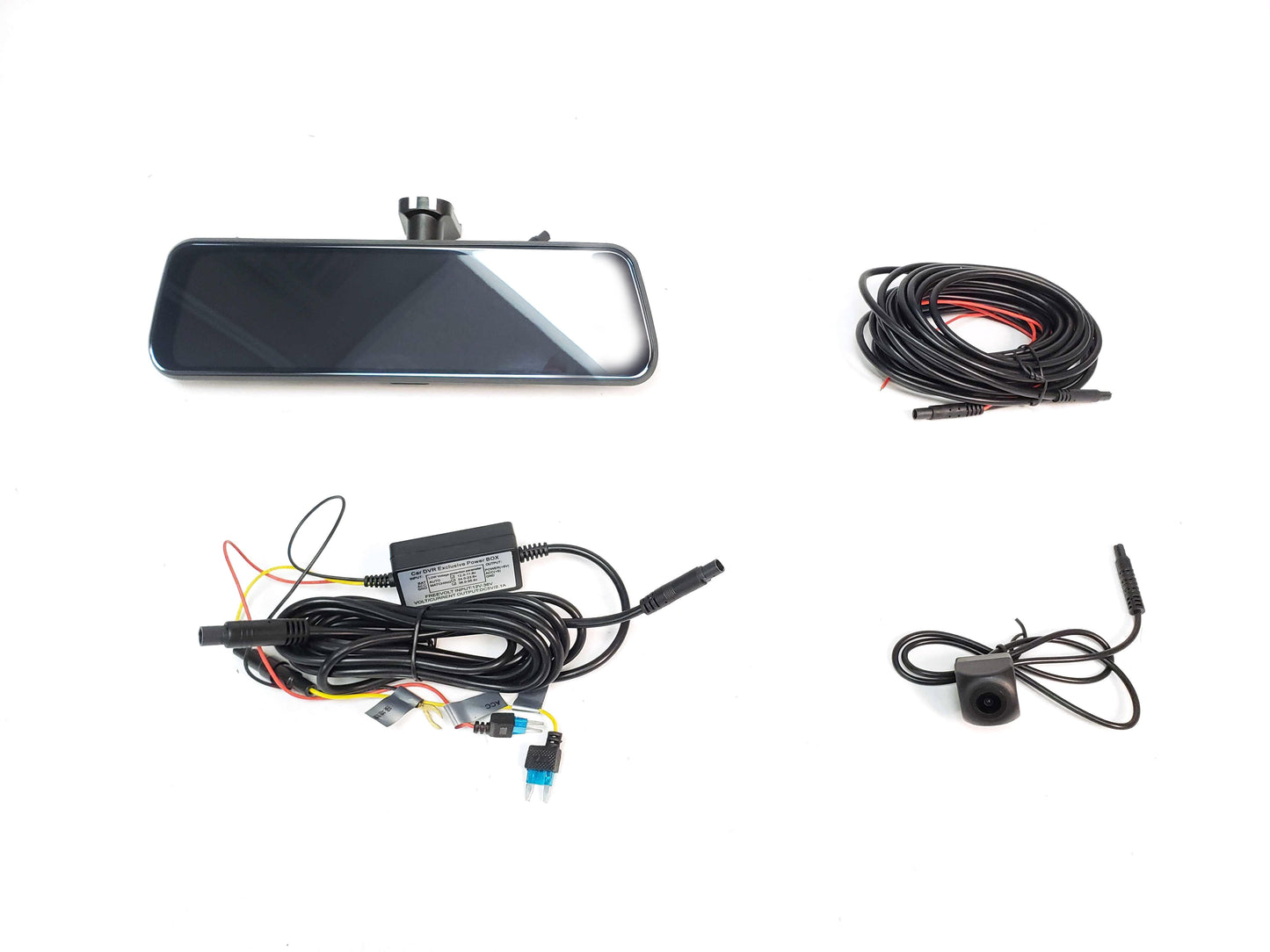 Fullview rearview mirror and camera package contents